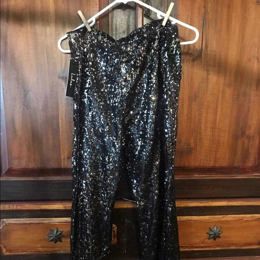 Lulu’s sequin pants